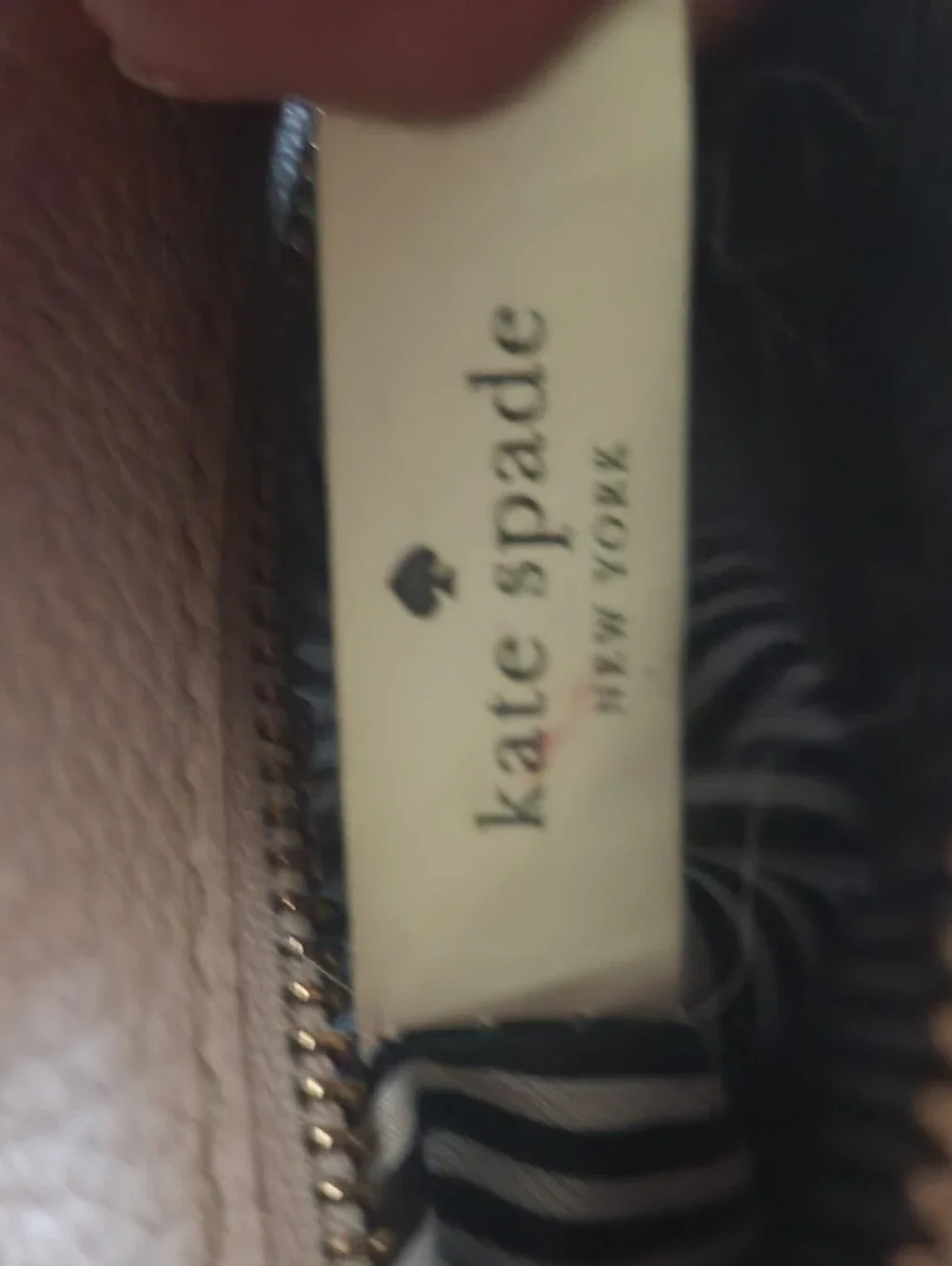 kate spade Pebbled Leather Crossbody Satchel in Taupe